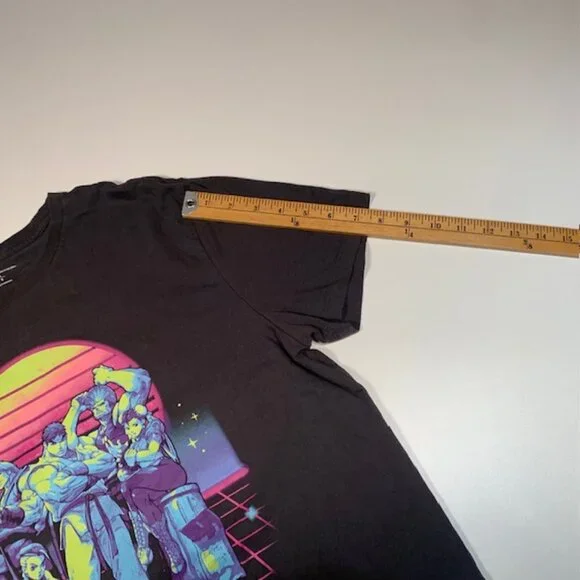 Street Fighter Graphic Tee | Retro Neon Arcade Shirt | Old Navy | Size L - Picture 6 of 8